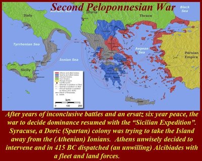 The Sicilian Expedition Led By Alcibiades Was A Military Disaster