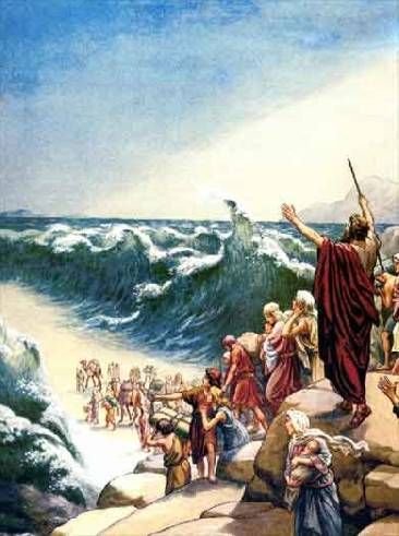 Moses Parting The Red Sea