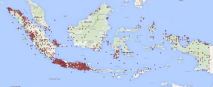 Indonesian Population Density Map Africa Pelajaran