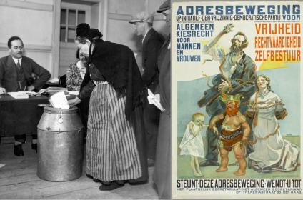 1919 Algemeen Kiesrecht Wordt Ingevoerd Vanaf 1919 Mogen Ook Alle