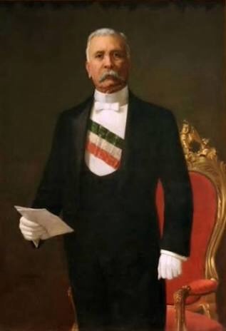 Pintura presidencial de Porfirio Díaz