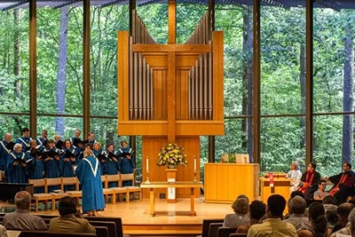 She Sang In The Choir And Played Piano At Central Congregational Church