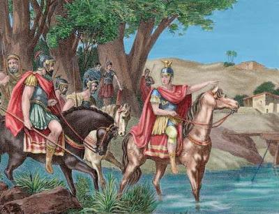 Caesar Crossing The Rubicon With His Army