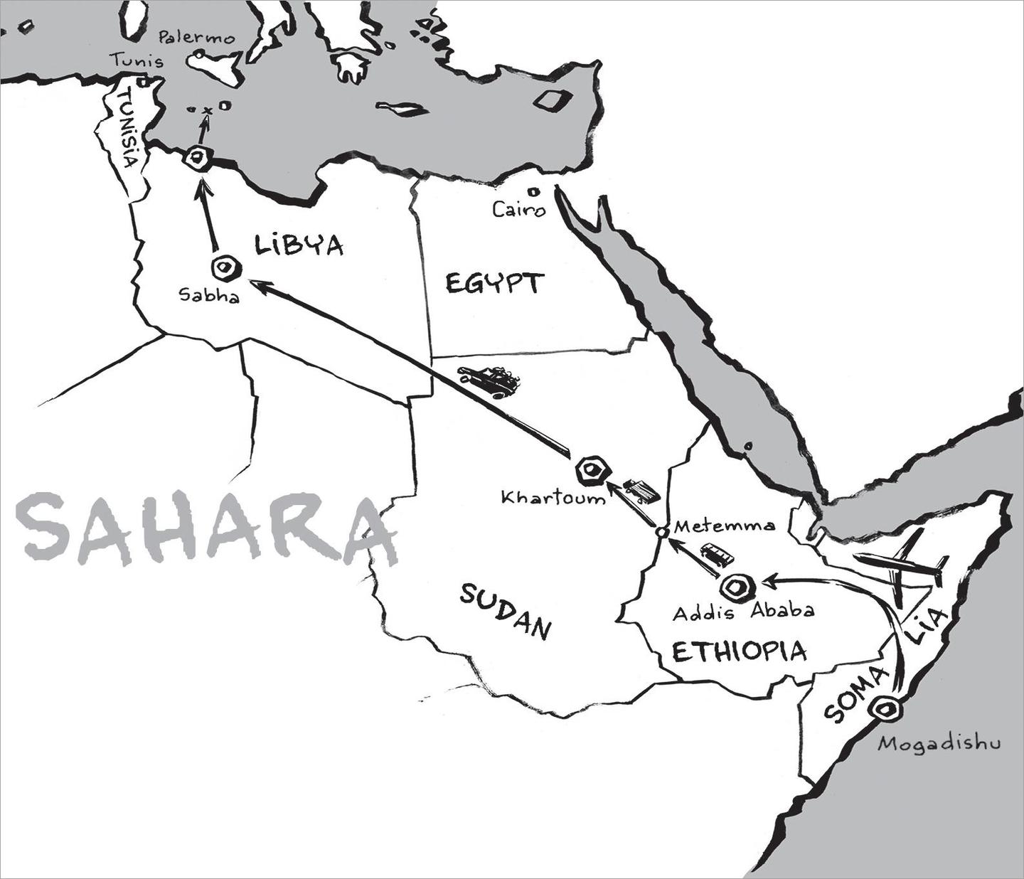 Ecco Il Viaggio Di Samia