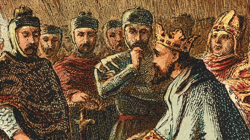 8.DECLARATION OF THE MAGNA CARTA (1215 A.D)