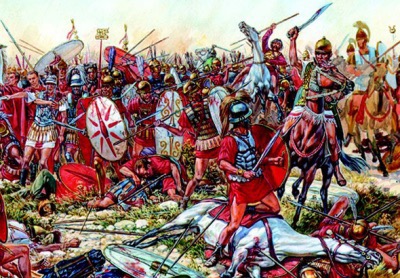Blood and Spectacles: Battle Report: Wars of the Republic- Romans vs  Etruscans