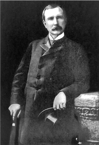 Businessmen like John D. Rockefeller made agreements with railroads ...