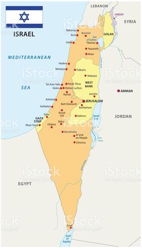 Map Of ISRAEL