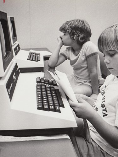 1980s Computer Lesson In the Early 1980s, technology like computers were being used more and ...
