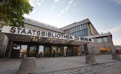 Entrance of the Berlin State Library[19]