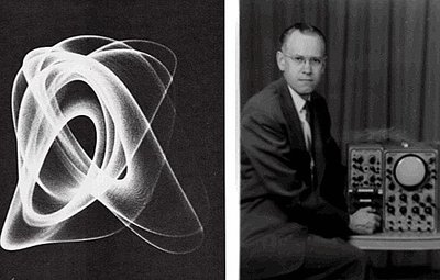 1950: Ben Laposky crea las primeras imágenes gráficas en un osciloscopio.