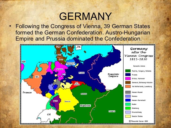 1871-The separate German states unify to become one country known as ...