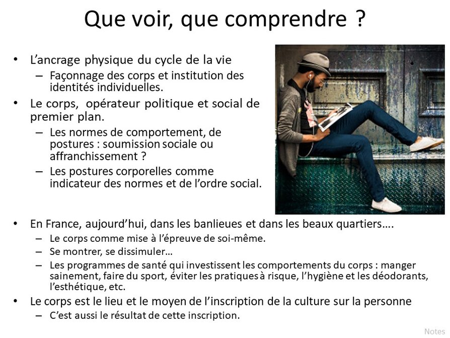 Les domaines l'anthropologie la santé
