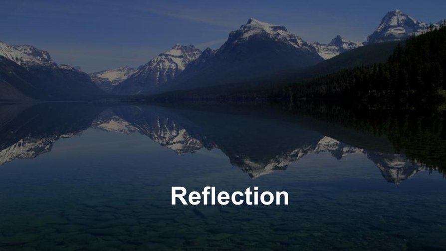 You Science Reflection Share