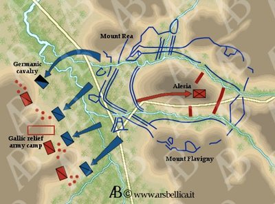 Name-Battle of Alesia: battleplan