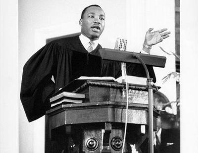 King became a Baptist minister February 25, 1948