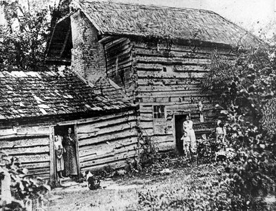 Photo of the Vance house when the Hemphills were still living in it ...