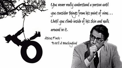 perspective in to kill a mockingbird