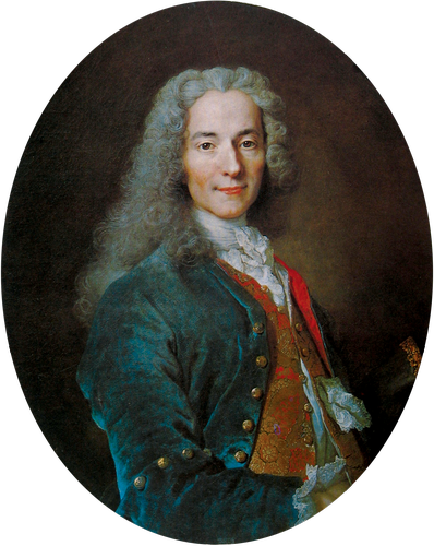 de Largillière, Nicolas. (1724). François-Marie Arouet dit Voltaire ...