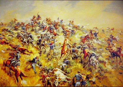 The Battle Of Little Bighorn took place in 1876.