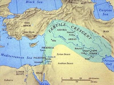 Ancient Mesopotamia was located in an area known as the Fertile ...