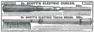 1880 Dr.Scott invents the first electric toothbrush which was not even ...