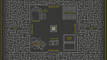 the maze runner glade map