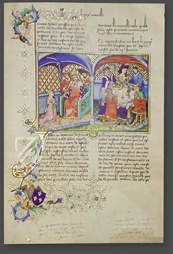 9) Manuscript of Boccaccio’s Decameron