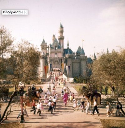 The Last Photo of Walt Disney at Disneyland Park
