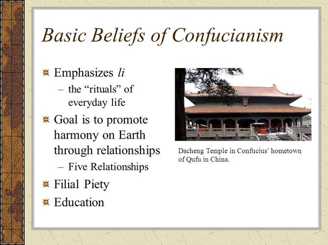 Confucianism Beliefs Education