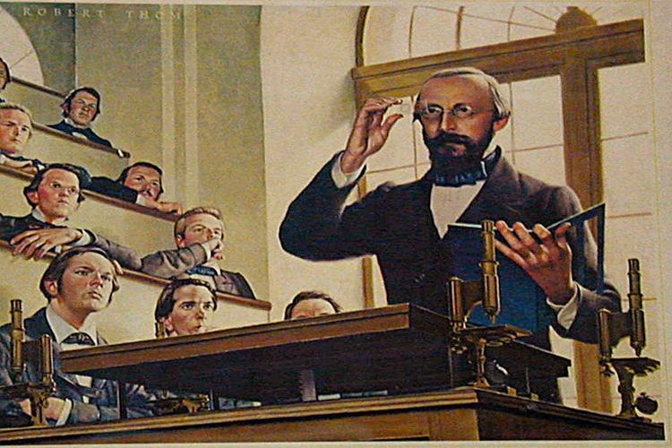 1855-Rudolf Virchow, médico prusiano y 