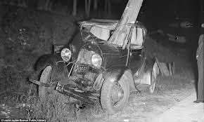 great gatsby car accident