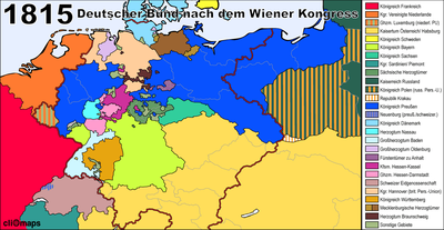 Nach dem Wiener Kongress: