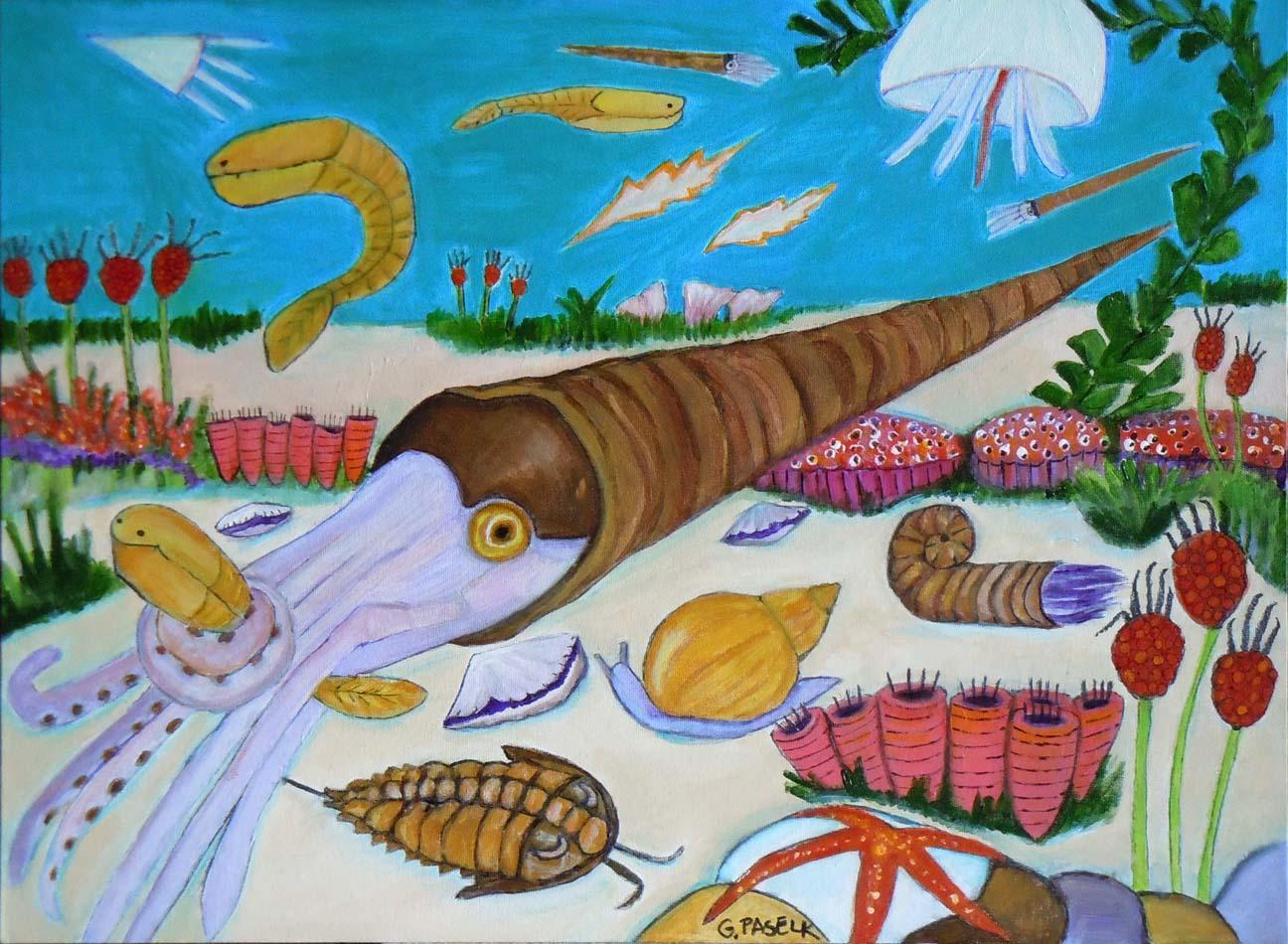 PHANEROZOIC EON, PALEOZOIC ERA, ORDOVICIAN PERIOD - 488 mya