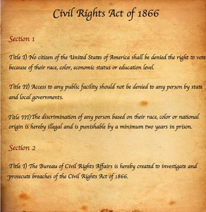 Civil Rights Act of 1866