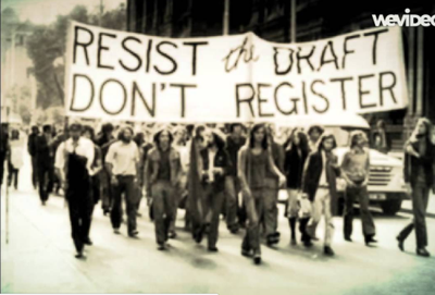 Remonstration Draft A march of those who resisted the draft in 1919.