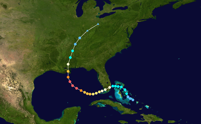 Hurricane Katrina Path