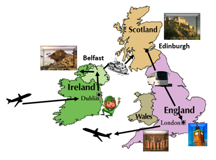 5 Largest Cities In Ireland Map Map