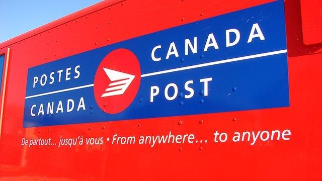Canada Post 's tracking website