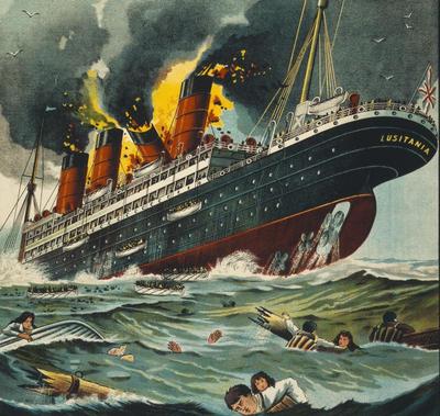 incident lusitania timeline wars sutori 1915