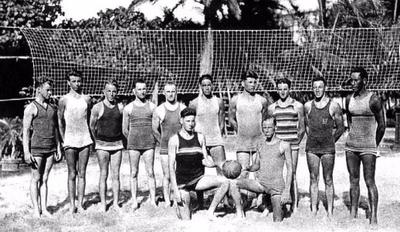 1895 - Volleyball, originally called \