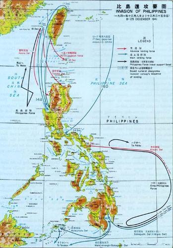 map of The Philippines