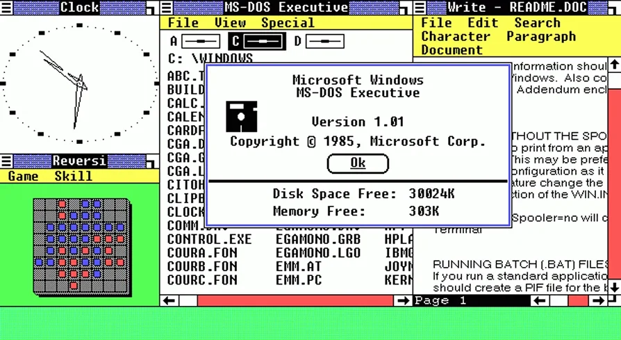 Windows 1988 1985 - It's not Micro at all, Tech giant Microsoft Launches Windows!