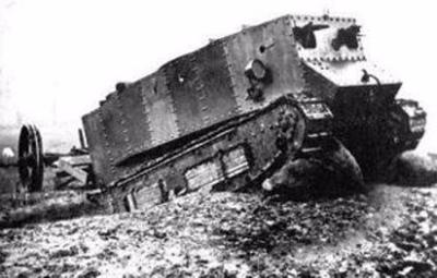 First Tank Name The Little Willie Landship during WW1.