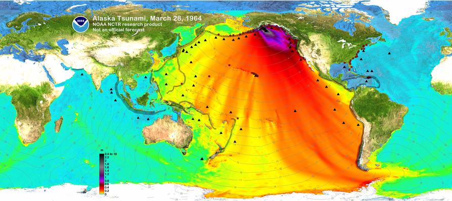 1964 tsunami oregon pictures