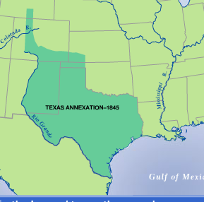 Annexation Of Texas 1845