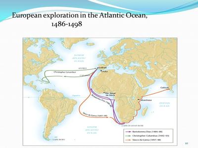 European Exploration In The Atlantic Ocean, 1486-1498