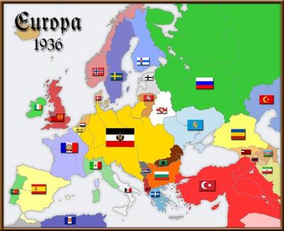 Map Of Europe 1936 298cb93c25ab2afcca566f9e16cf0071 