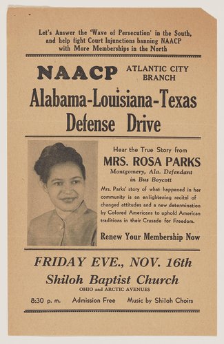 rosa parks secretary of naacp