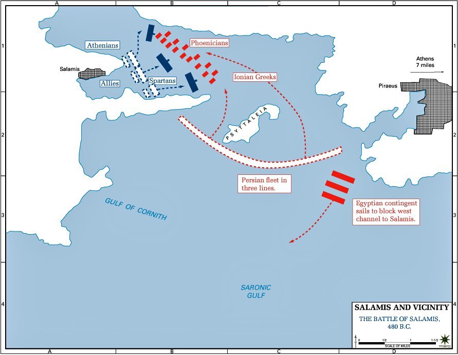 Дата саламинского сражения. Саламинское сражение Ксеркс. Саламинское сражение в древней Греции. Саламинское сражение 480 г до н. э.. Битва при Саламине схема.